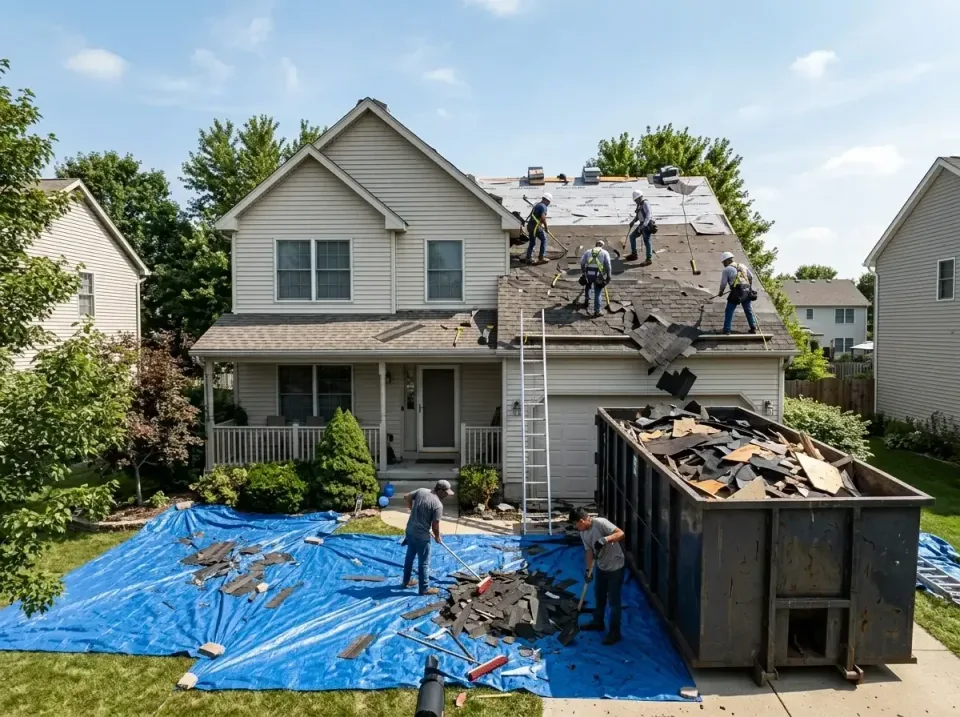 roof-replacement-debris-remova-004 — frequently asked questions, Cheapest Dumpster Rentals in Paris, IL